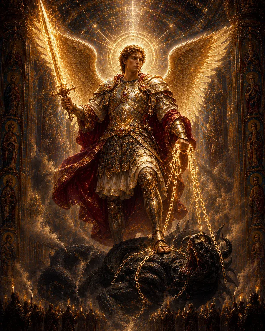 The Powers — angels who restrain the forces of evil