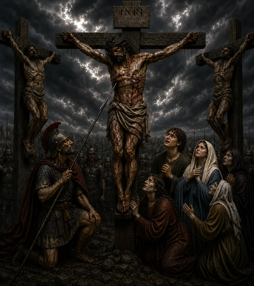 Station XII — Jesus Dies on the Cross