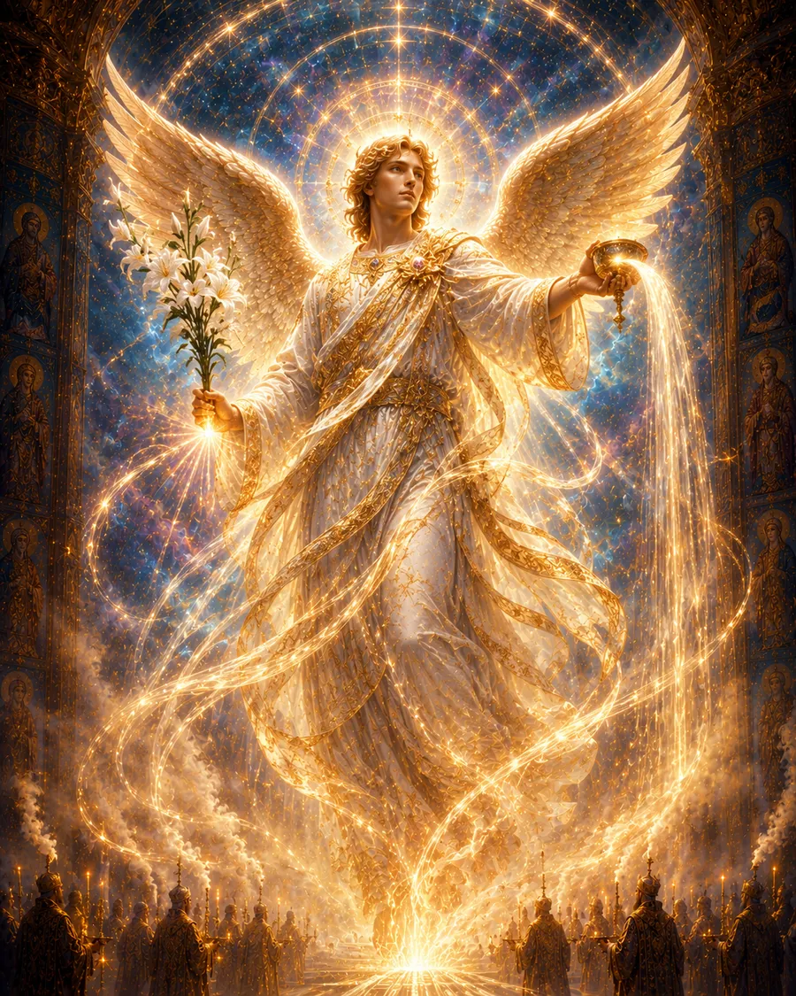 The Virtues — angels who bestow grace and govern the heavens and the elements