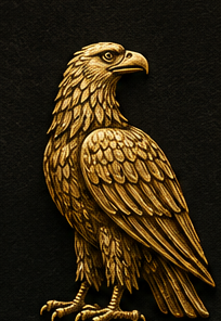 Eagle, symbol of St. John