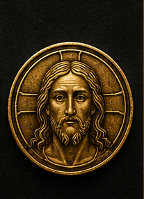Medallion, symbol of St. Jude Thaddeus