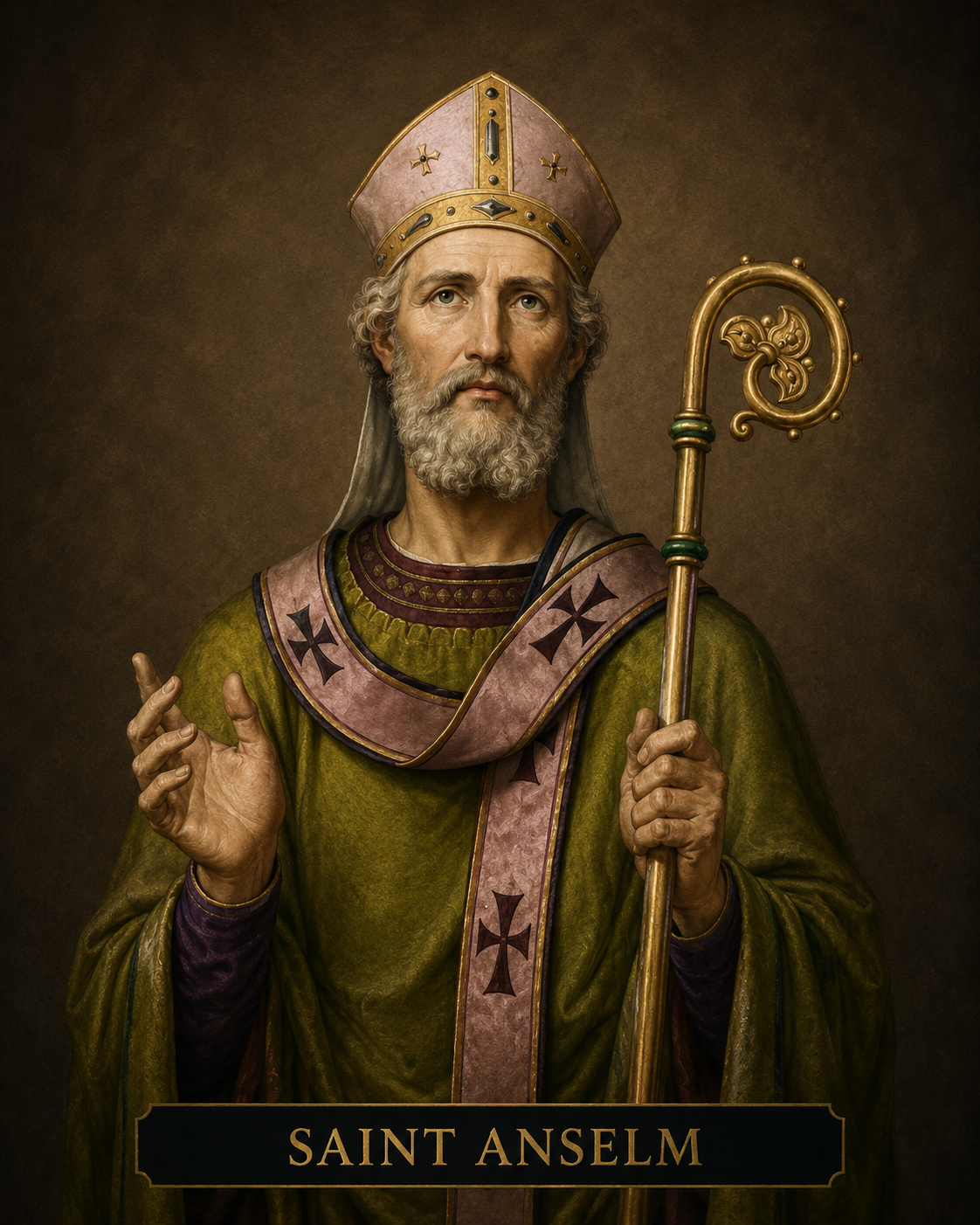 Portrait of St. Anselm of Canterbury
