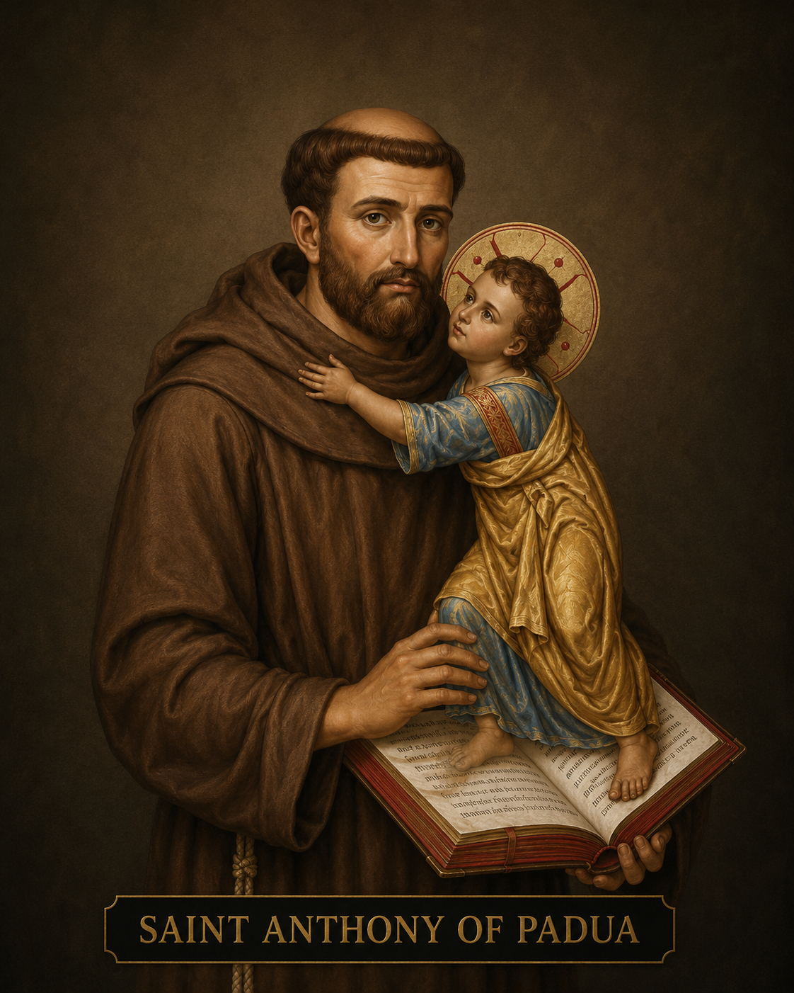 Portrait of St. Anthony of Padua