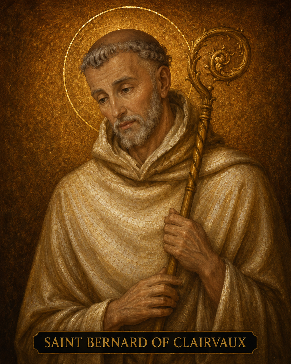 Portrait of St. Bernard of Clairvaux
