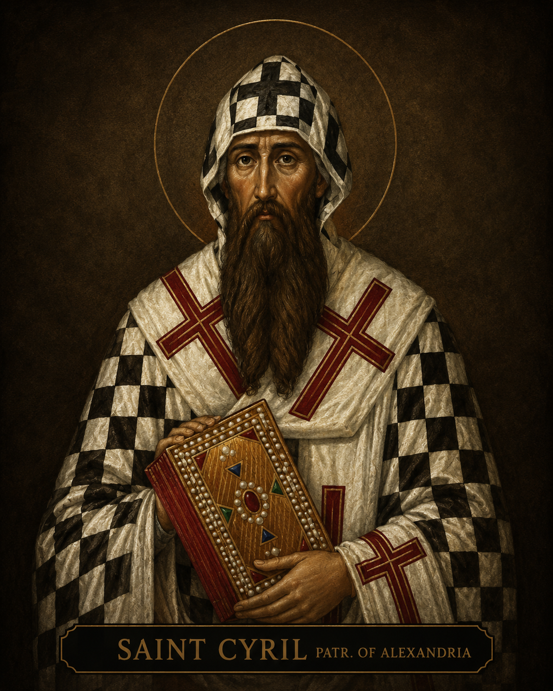 Portrait of St. Cyril of Alexandria