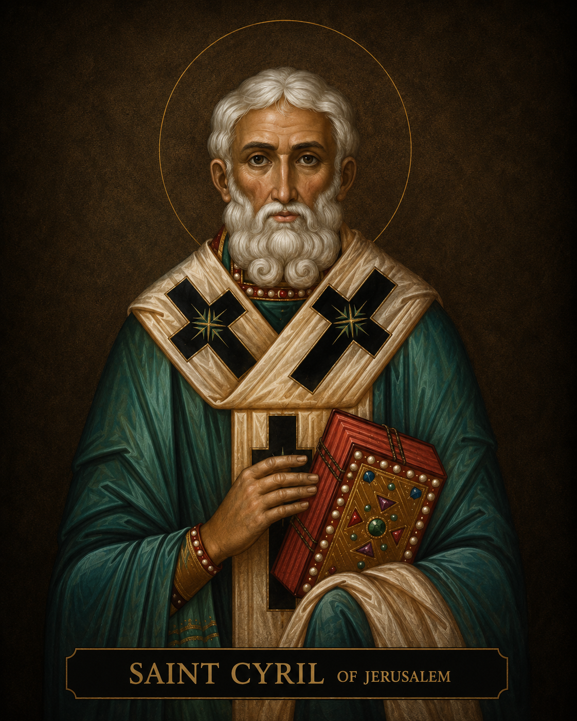 Portrait of St. Cyril of Jerusalem