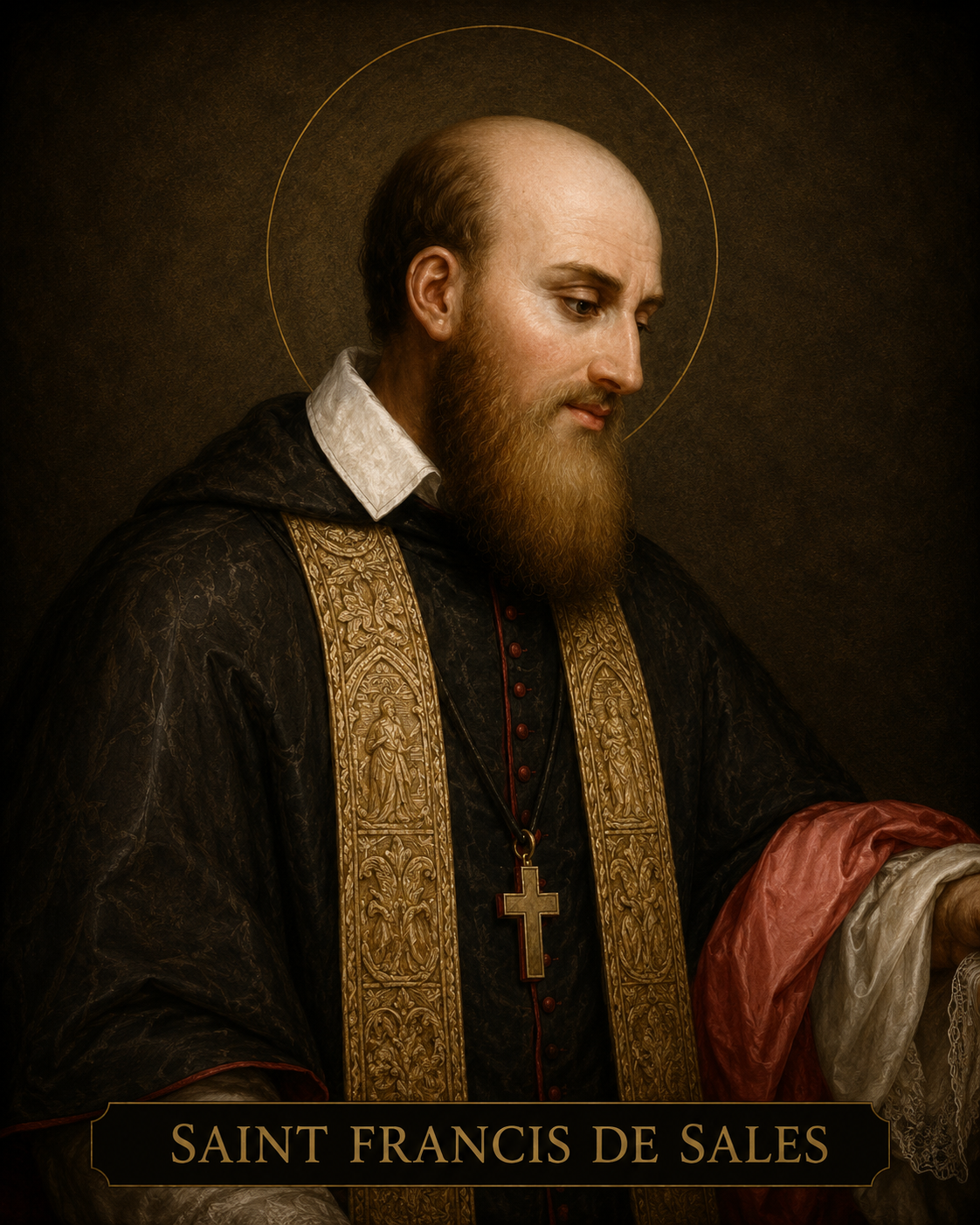 Portrait of St. Francis de Sales