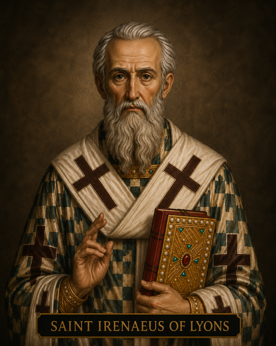 Portrait of St. Irenaeus of Lyons