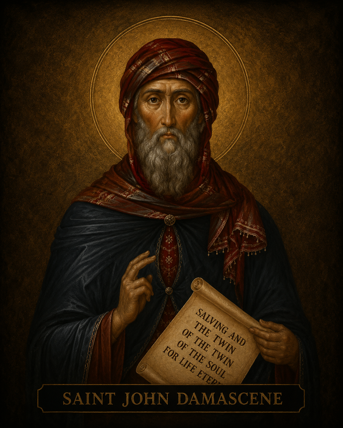 Portrait of St. John Damascene